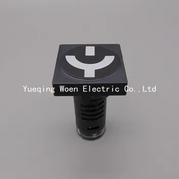 

AD16-22WF/D 220V Square segregation breaker position indicator The isolation knife switches Indicator light Push Button Switch