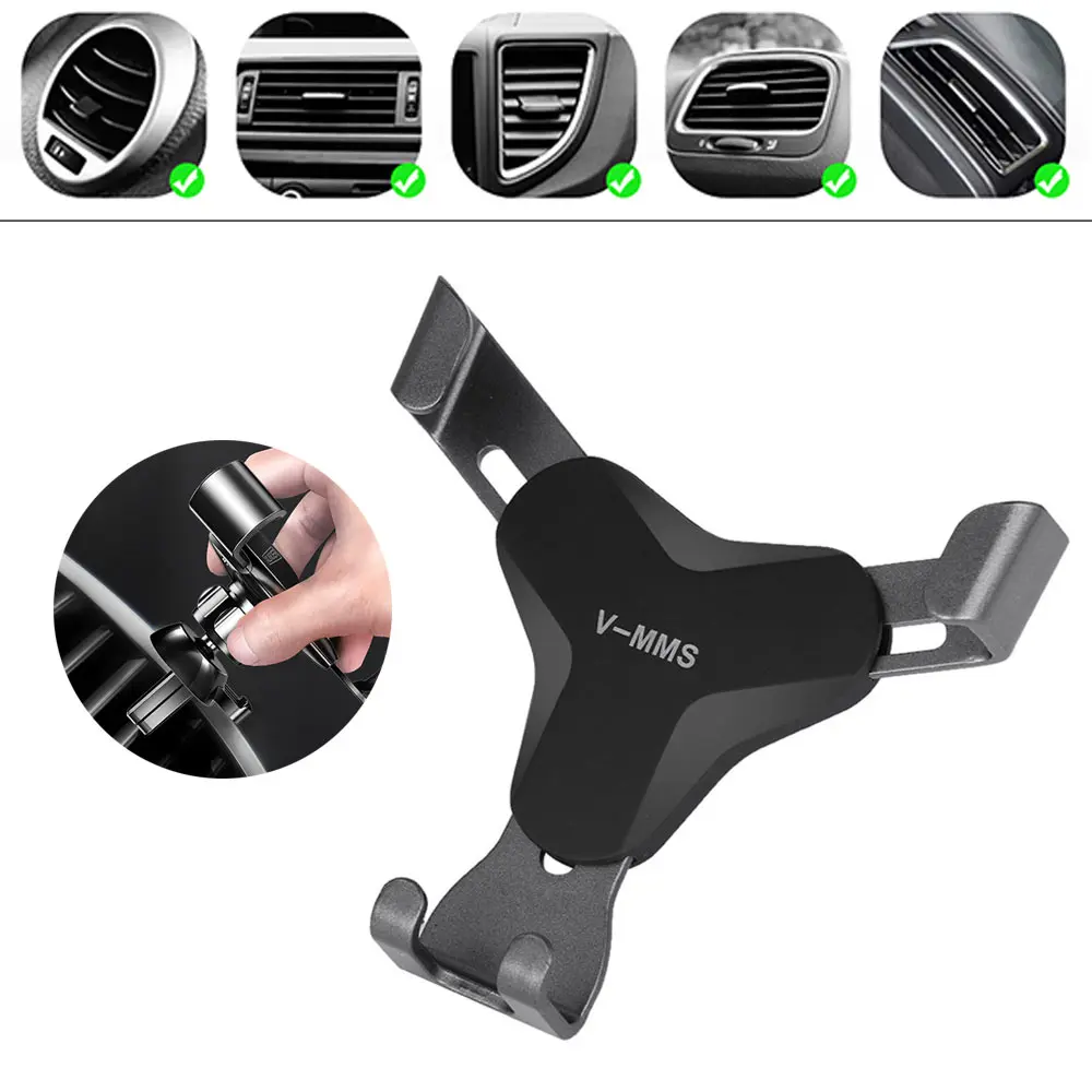 

Car Holder for iPhone 8 X 6 Gravity Design Air Vent Mount Phone Holder Cell Phone Holder Stand for Samsung S9 S8 Xiaomi