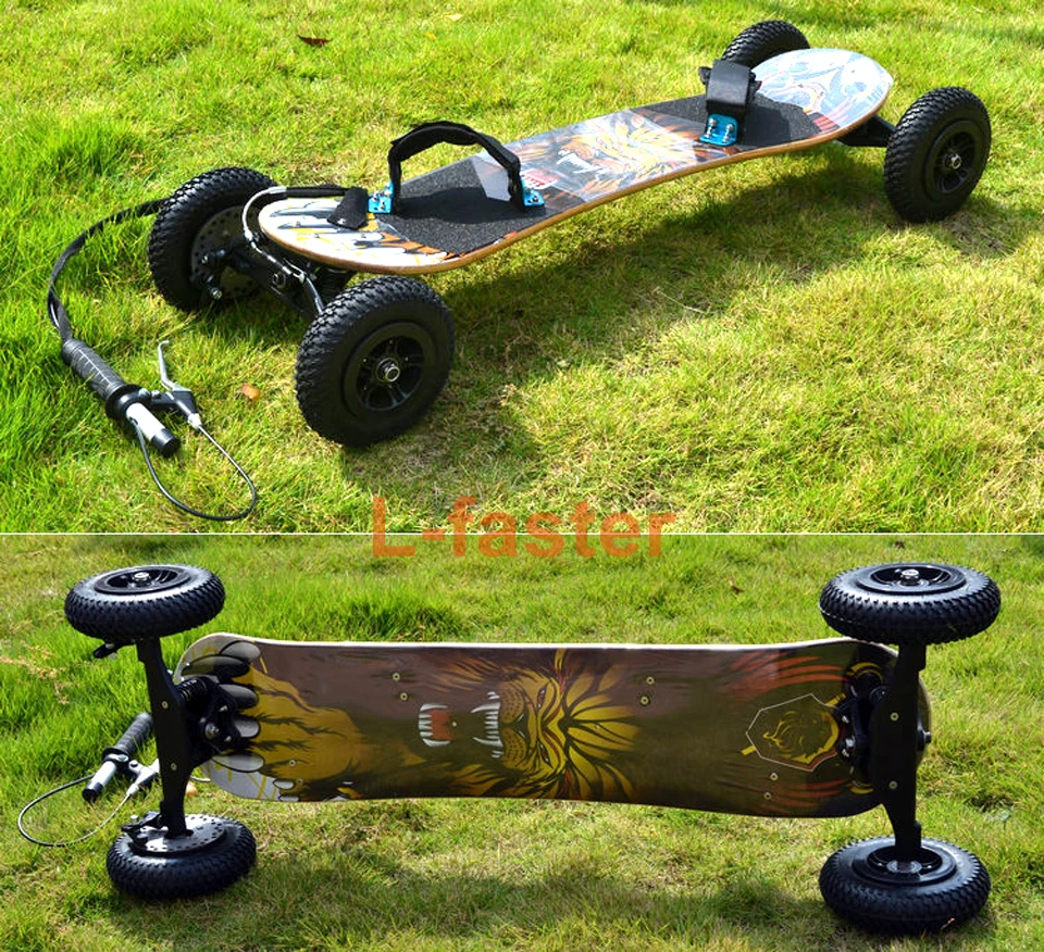 Skates Electricos Trucks De Mountainboard Con Freno Para Skate