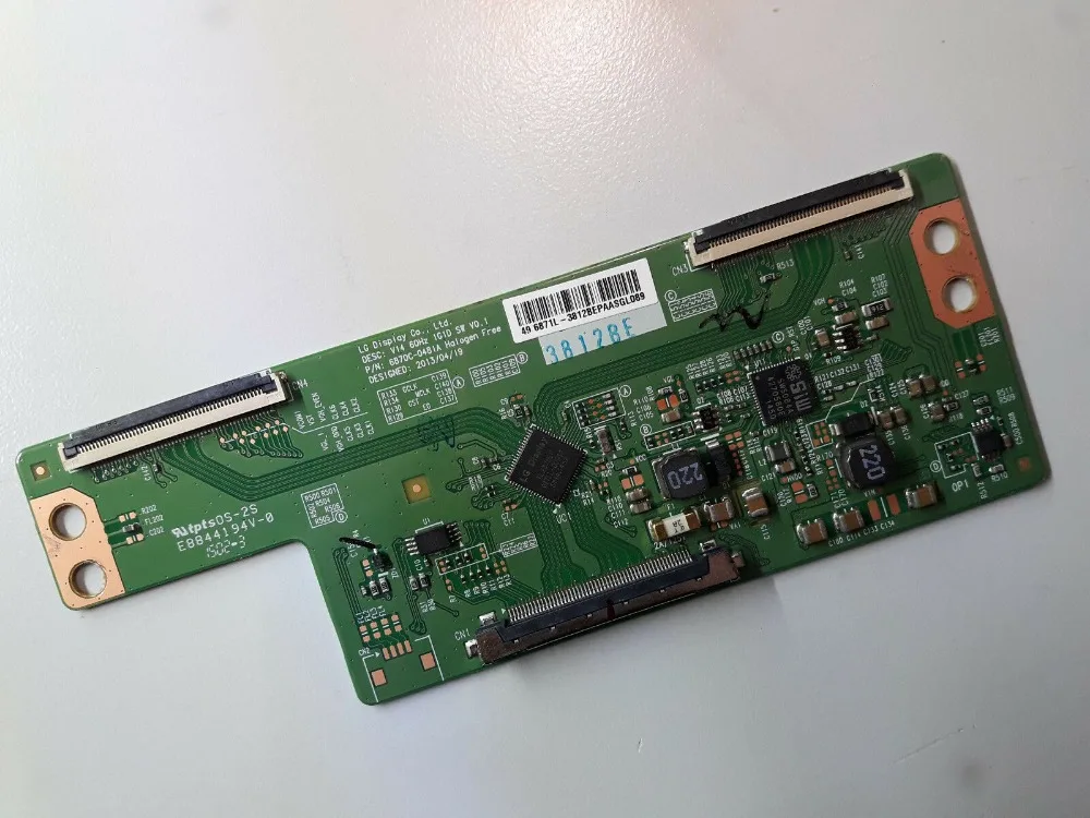 Оригинальная логическая плата TCON для LG T Con Board 6870C 0481A V14 60HZ IGID SW V0.1 бесплатная