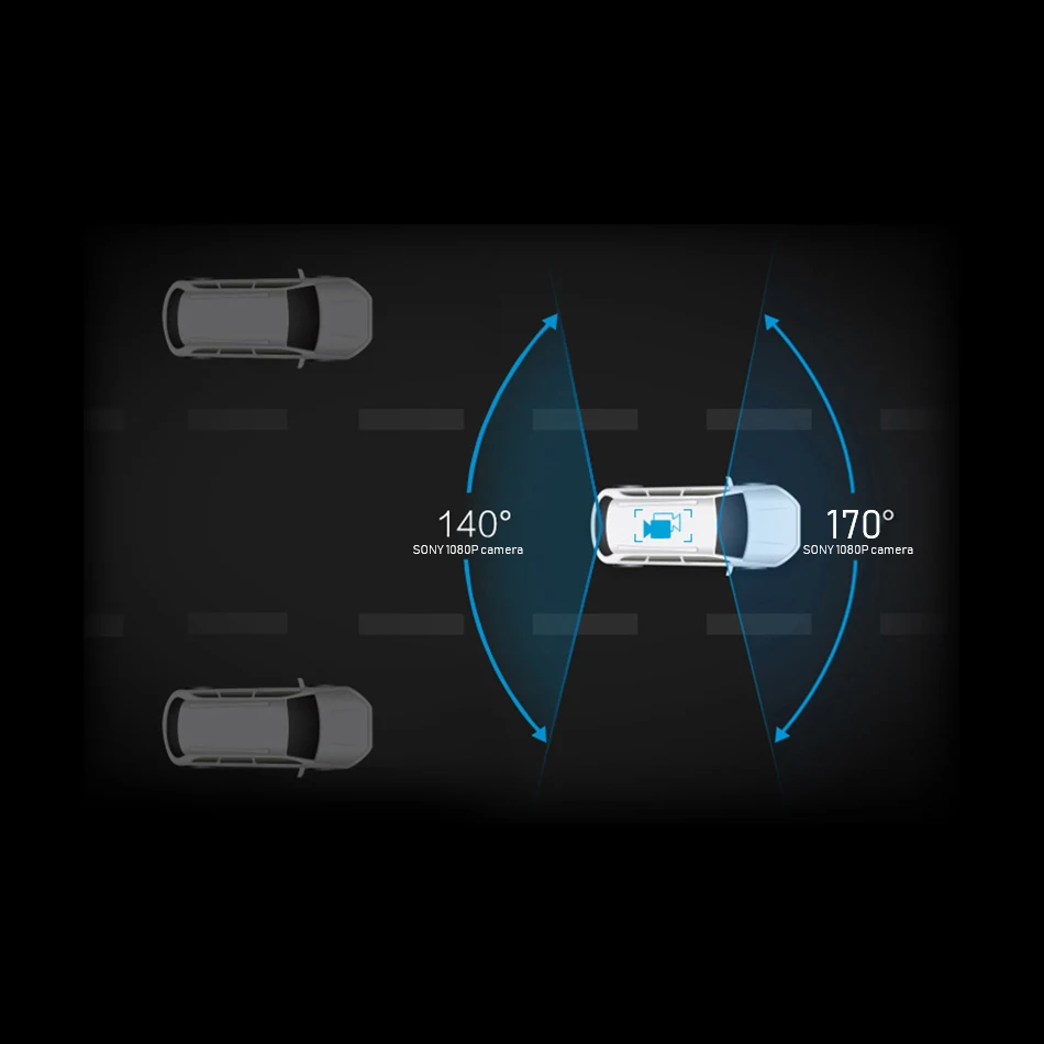GreenYi HD 9 88 &quotПолный Автомобильный видеорегистратор с сенсорным экраном камера