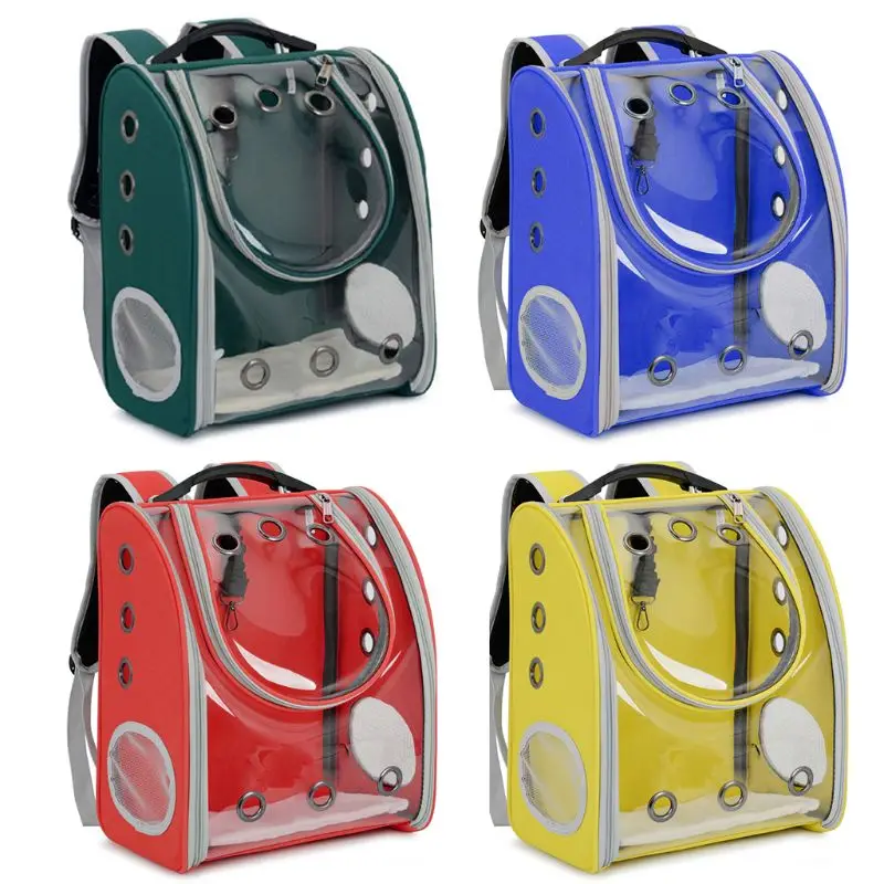 

PVC Cat Carrier Backpack Space Pet Carrier Backpack for Small Dog