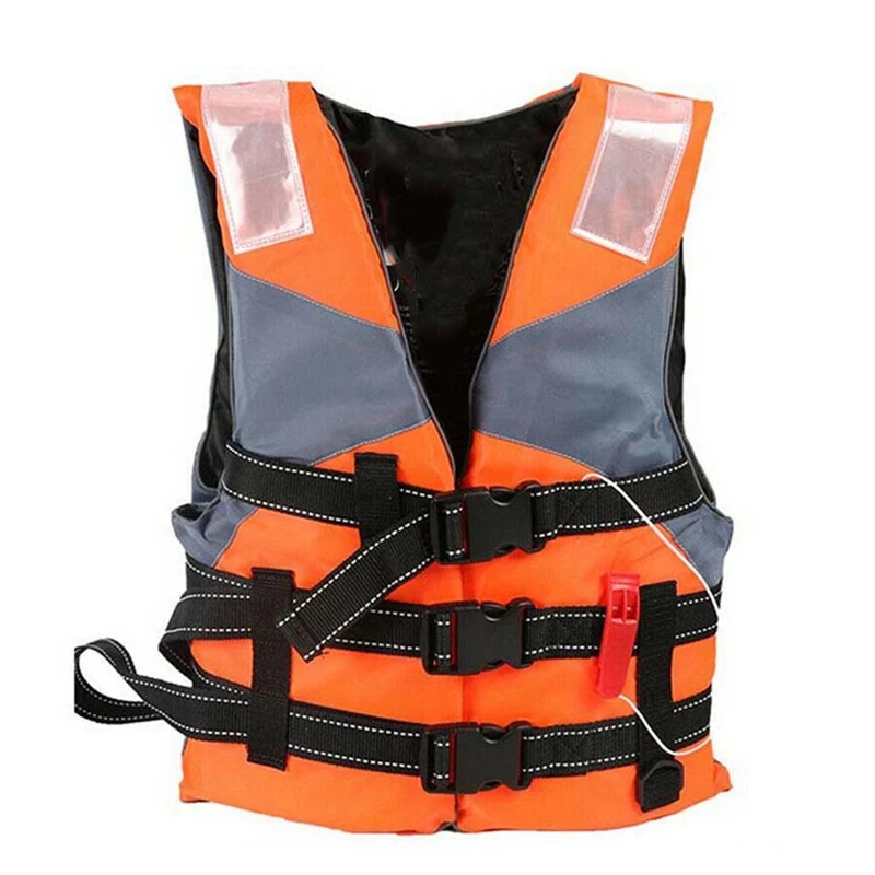 Профессиональный плавательный спасательный жилет дрейфующих рыболовный костюм страховочный жилет отправить свисток Регулируемый жилет