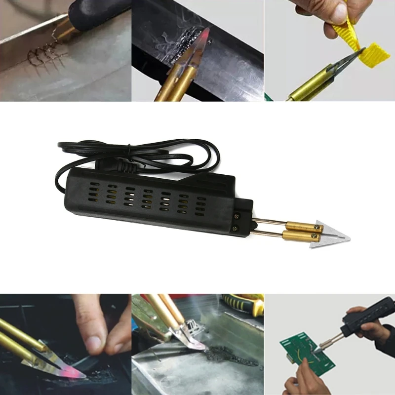 US Plug степлер бампер крыло обтекатель сварной пистолет пластиковый ремонтный