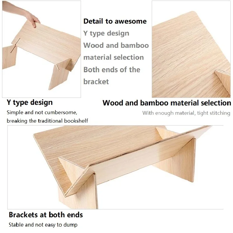 خشب متين رف بسيط الجدول الطابق خزانة صغيرة سطح المكتب تخزين الرف رف صغير تخزين الرف