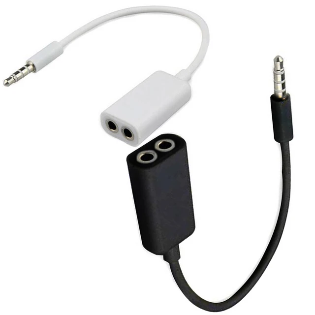 Special Price 1pcs Headphone Splitter Audio Cable 3.5mm 1Male to 2 Female Jack 3.5mm Splitter Adapter Aux Cable for Phone MP3 Player