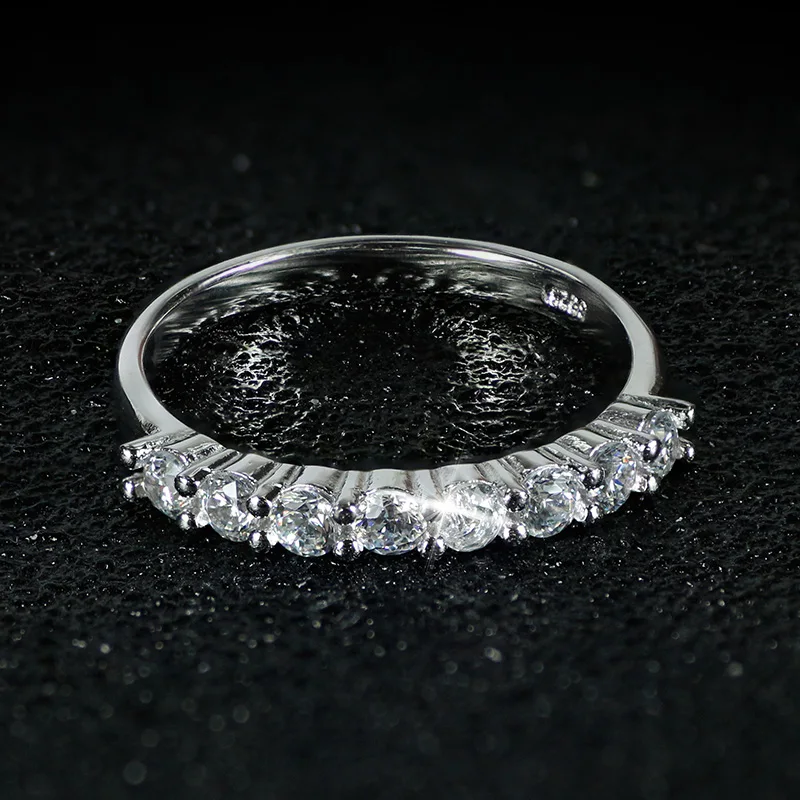 Новое поступление, Стерлинговое Серебро 925 пробы, 3 шт., обручальные кольца для женщин, наборы для женщин, модные кольца на палец, персонализированные R4324