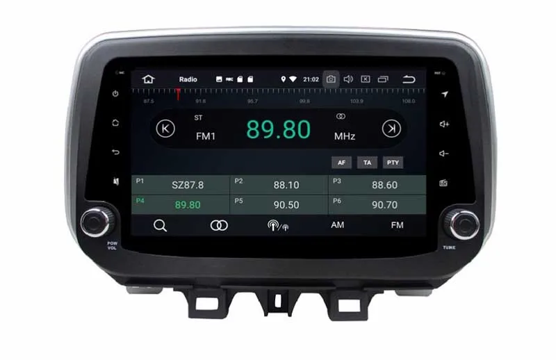 Excellent 9" car multimdia player for hyundai IX35 Tucson 2018 with android 9.0 system octa core PX5 4G RAM 64G ROM car audio stereo 1