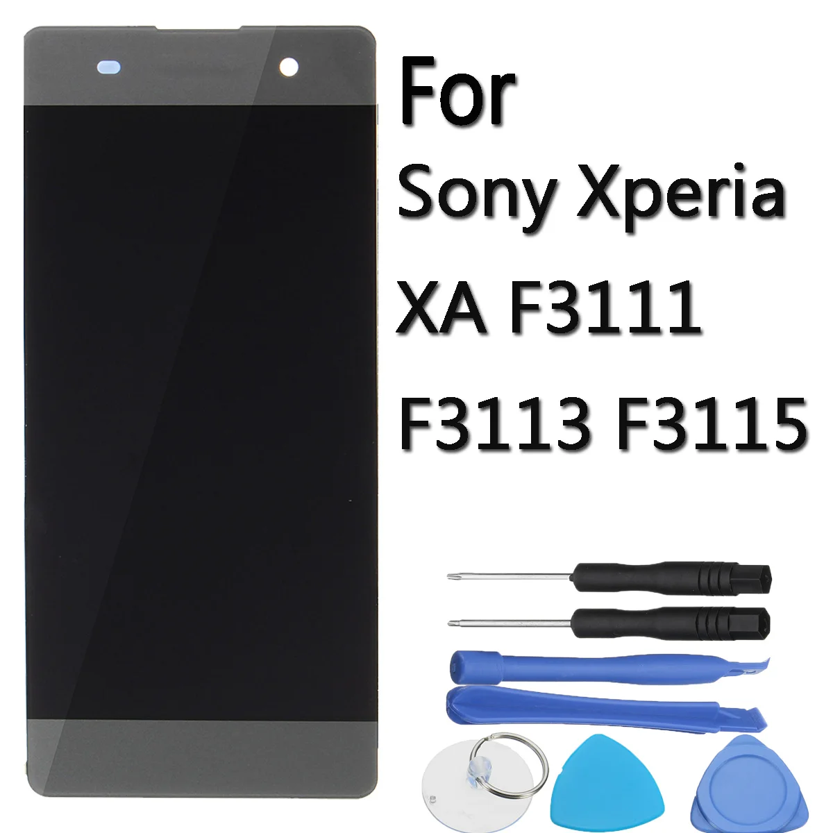 

Hot Sale Black LCD Display Touch Screen Digitizer Display Assembly Complate for Sony for Xperia XA XPXA F3111 F3113 F3115