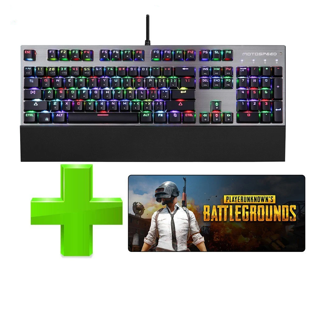 Motospeed CK108 Wired Mechanical Keyboard 