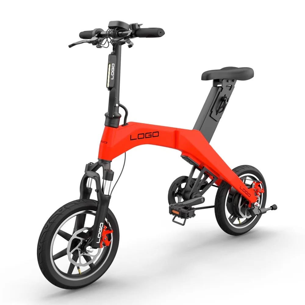 

moto icycle powerful mini foldable electrique electric scooter ebike bycycle 8AH 14inch