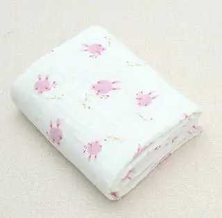 6 слоев одеяло для новорожденного ребенка хлопок Марлевое Банное Полотенце покрывало одеяло кондиционер пледы одеяло - Цвет: 4