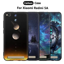 

JURCHEN Phone Case For Xiaomi Redmi 5A Cover Silicone Soft TPU Back Cover For Redmi 5A Case For Xiaomi Remi 5A Case 5.0" Cartoon