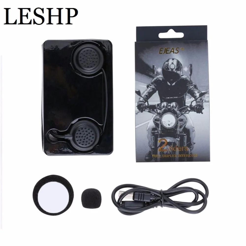 E200 HD Speaker Stereo Bluetooth font b Headset b font Wireless Bluetooth Intercom municator BT Interphone