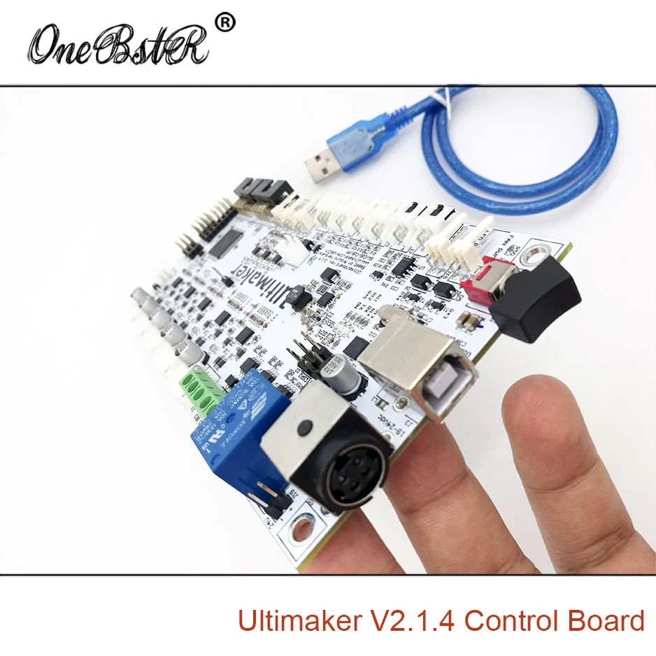 Ultimaker 2 V2.1.4 панель управления готовая плата для поколения UM2 Запчасти 3D принтера