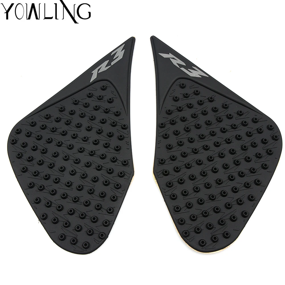 

For yamaha YZF-R3 YZF R3 R25 2015 -2016 Motorcycle Protector Anti slip Tank Pad Sticker Gas Knee Grip Traction Side 3M Decal