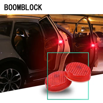 

Auto Car-styling Stickers For Toyota Corolla Avensis RAV4 C-HR Renault Duster Captur Logan Scenic 2 Strobe Warming Lights 5 LED