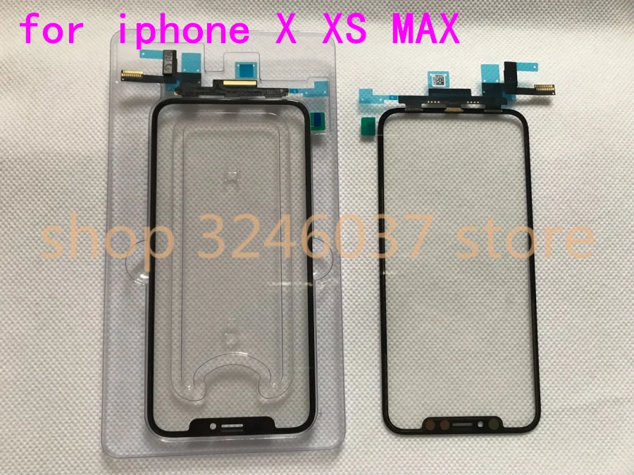 30 шт. оригинальный для Apple iPhone X XS MAX сенсорный экран дигитайзер гибкий кабель +