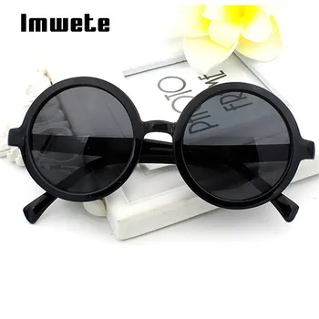 

Imwete Round Sunglasses Women Men Classic Coating Sun Glasses Female Male Vintage Multicolor Lenses Eyewear Mirror Sunglass