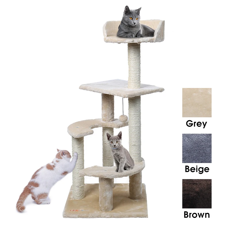 

Fast Delivery Cheap Cat Climbing Toy House Kitty Climbing Frame Cat Tree Playing Training Scratch Board Climbing Frame