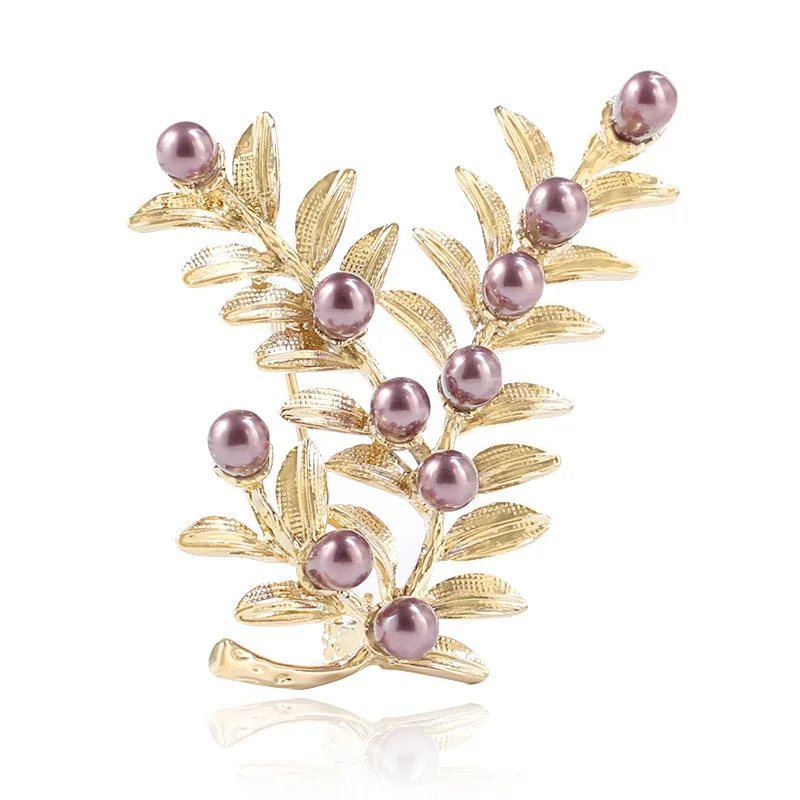 Европейская и американская ретро Брошь Новая Лаванда Премиум брошь