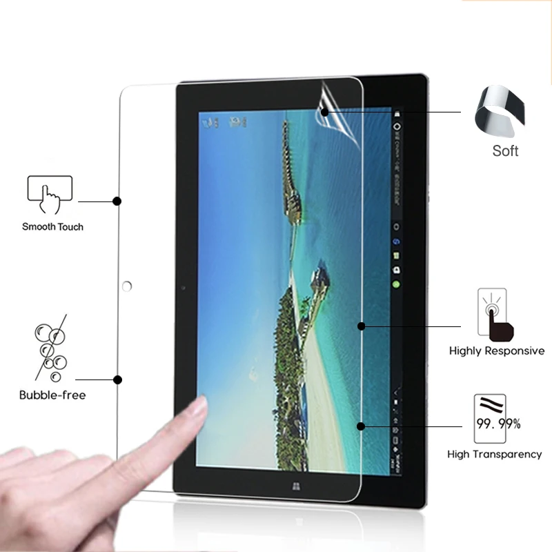

High Clear Glossy screen protector film For Teclast TBOOK 16S 11.6" hd lcd screen protective film with retail package in stock