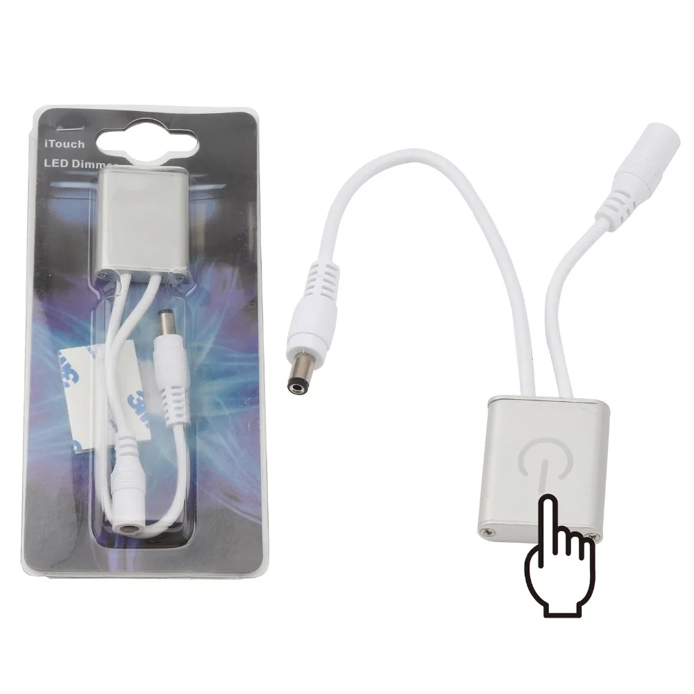 

12V 24V single color LED strip controller touch control SMD5050 SMD3528 SMD 2835 5630 LED light control for strip light 3A IL