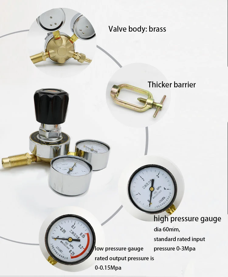 acetylene pressure regulator