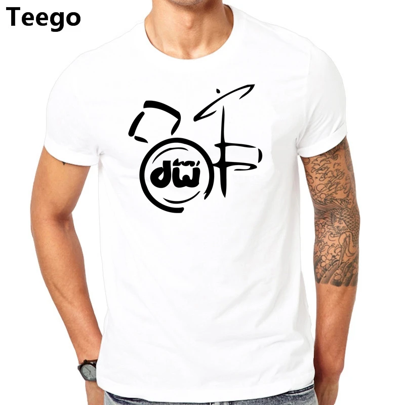 DW Drum Music Instrument Logos Men Black T shirt size S to 2XLin TShirts from Men's Clothing