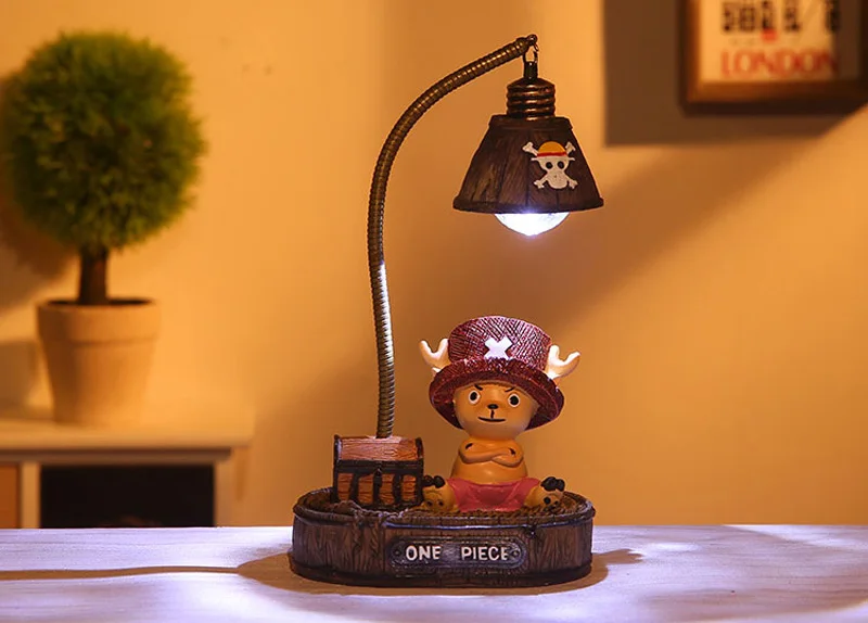 Creative Cartoon Night Light Japanese Anime Small Night Lights For Kids Children Birthday Christmas Gift Resin Ornaments Crafts (5)