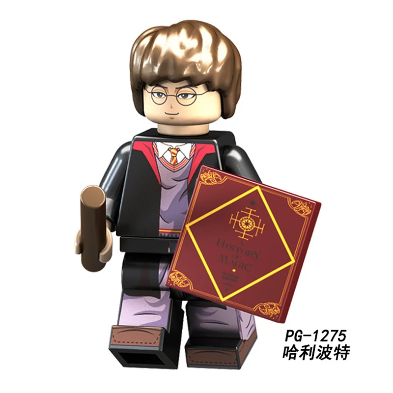 PG1275 Серия Harry Potters Flitwick Дамблдор Longbottom Luna Diggory строительные блоки игрушки для детей WM6041 - Цвет: PG1275