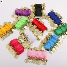 DANDY0058 2 шт. живота танцевальный браслет индийское платье аксессуары шифоновый браслет