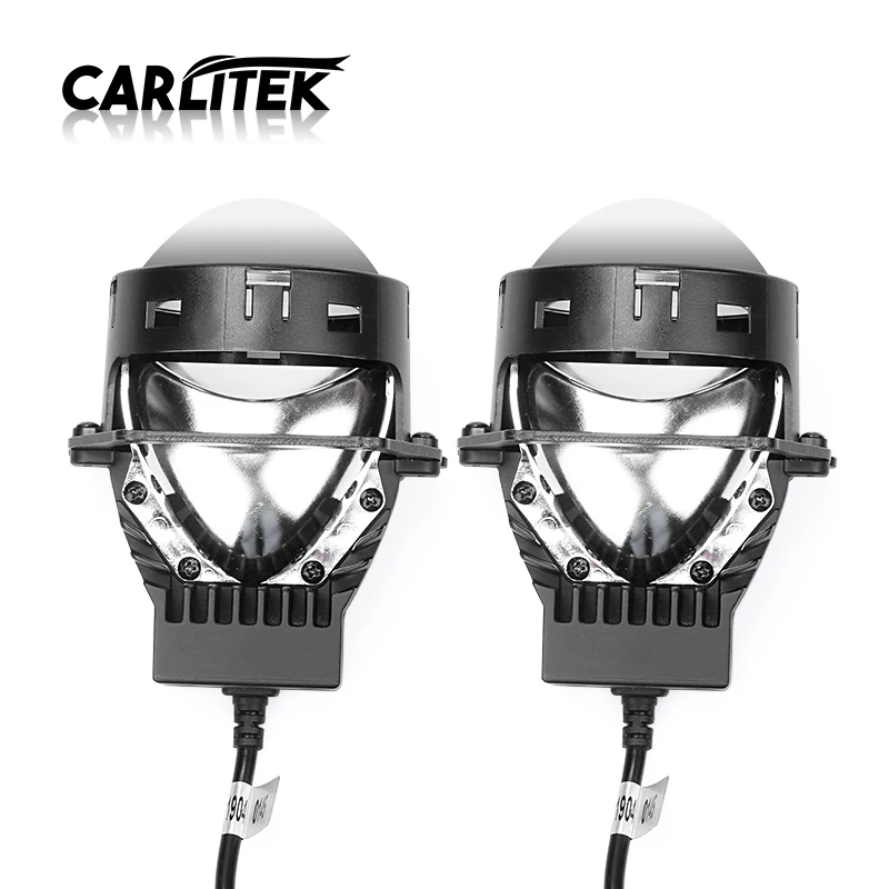 Discount Chance of  CARLitek Led Projector Lens for Hella 5 Car Headlight Bulb 100W 20000LM 6000K H4 D1S D2S D3S D4S D2