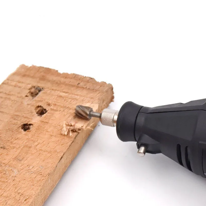 

20Pcs Drill Bits Dremel Set Steel Rotary Burrs High Speed Wood Carving Tools MAL999