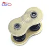 Motorcycle Drive Chain O-ring Mater Link Gold Rivet Clip Connector for 428 520 525 530 428H 520H 525H 530H Motorbike ► Photo 3/5