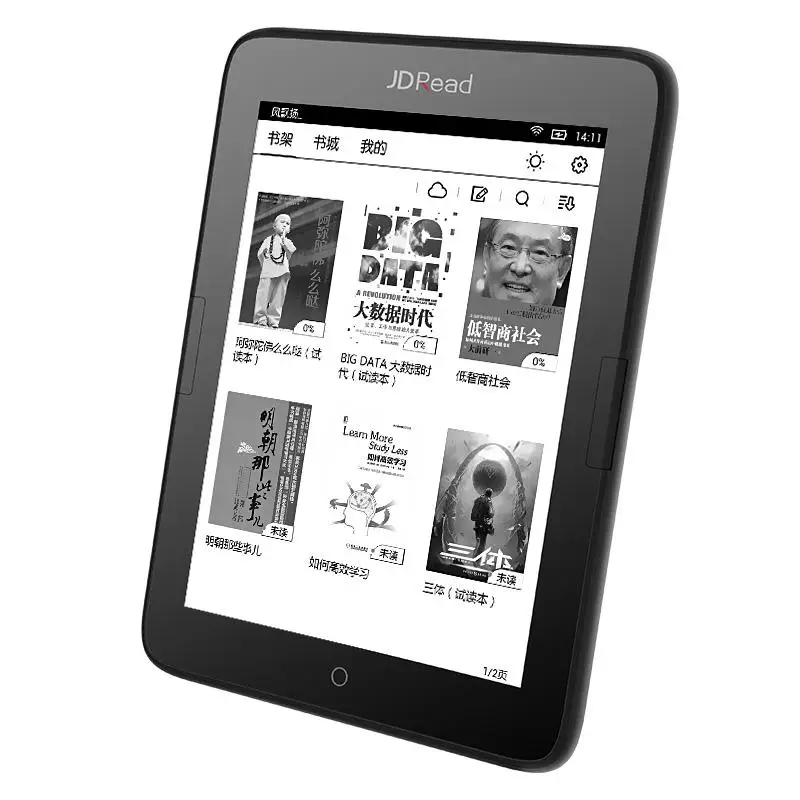 Смарт Android электронная книга читатель e ink JDread t63 300ppi HD сенсорный экран 1448x1072 имеет