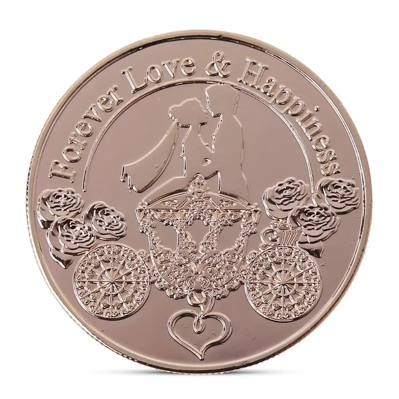 

Non-currency Coin Three-dimensional rose love Commemorative Coin Collection Gift Souvenir Art Metal Antiqu Lovers Gift