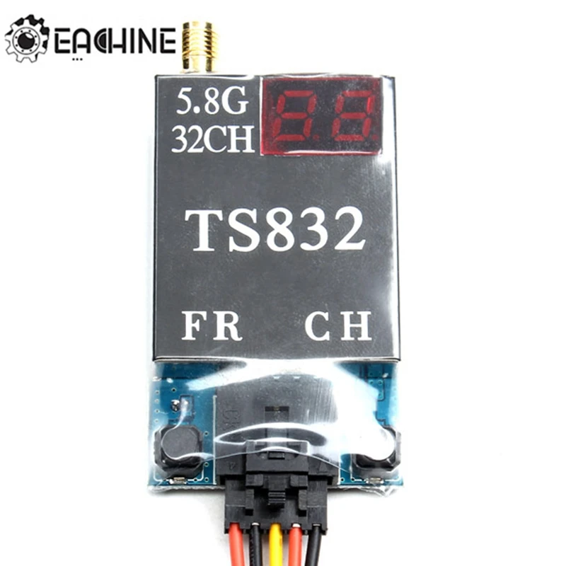 Eachine TS832 Boscam fpv-передатчик 5,8G 32CH 600 мВт 7,4-16 V Беспроводной AV передатчик для FPV мультикоптера часть