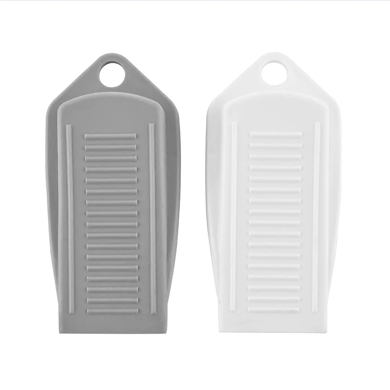 2PCS Natural rubber Door stop Safety anti-collision door stopper Black Bedroom door stopper toilet collision door stop