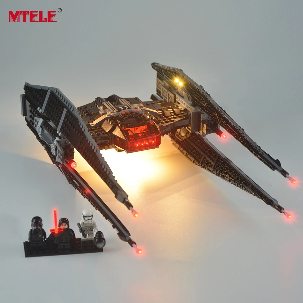 MTELE светодиодный светильник для 75179 Ren's TIE Fighter светильник, совместимый с 05127(не включает модель