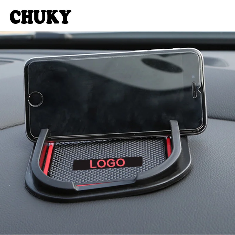 

CHUKY Car Anti-Slip Mat Logo Stickers For Lexus RX300 RX NX RX330 CT200H Nissan Qashqai J11 X-Trail T31 T32 Tiida Accessories