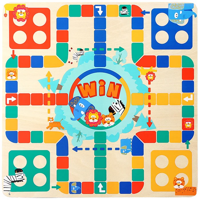 Topbright Двусторонняя Летающая шахматная головоломка игрушка настольная игра для