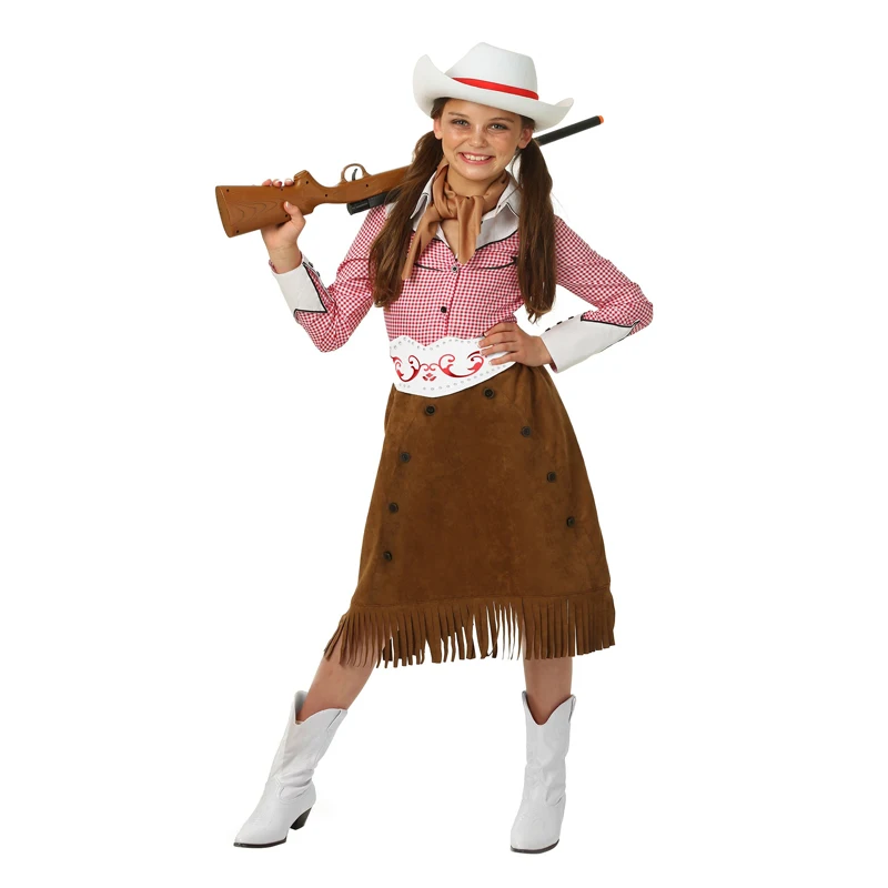 CRAFTYMELODY Western Cowboy Gans Outfit - Hot Pink Schal & Hut Für Gartendekoration