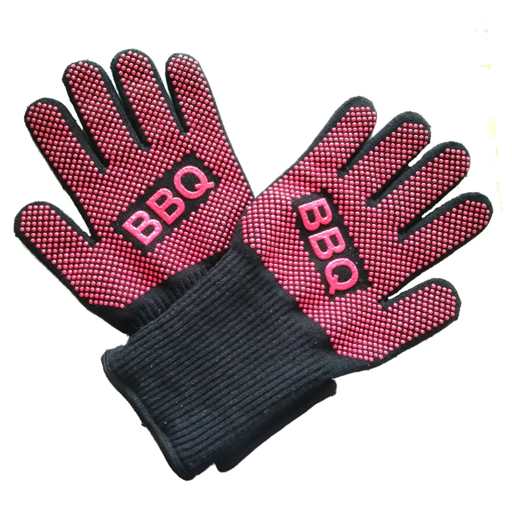 

1 PCS BBQ Grilling Gloves,932"F Extreme Heat Resistant Kitchen Gloves Oven Mitts for Cooking,Baking,BBQ,Welding,Cutting