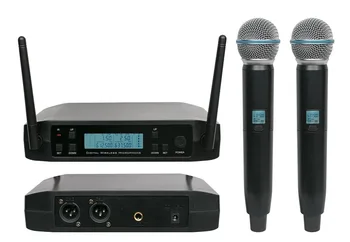 

D220 Dual channel wireless microphone system/stage performance/ KTV mic * 5 sets (620--650MHz)