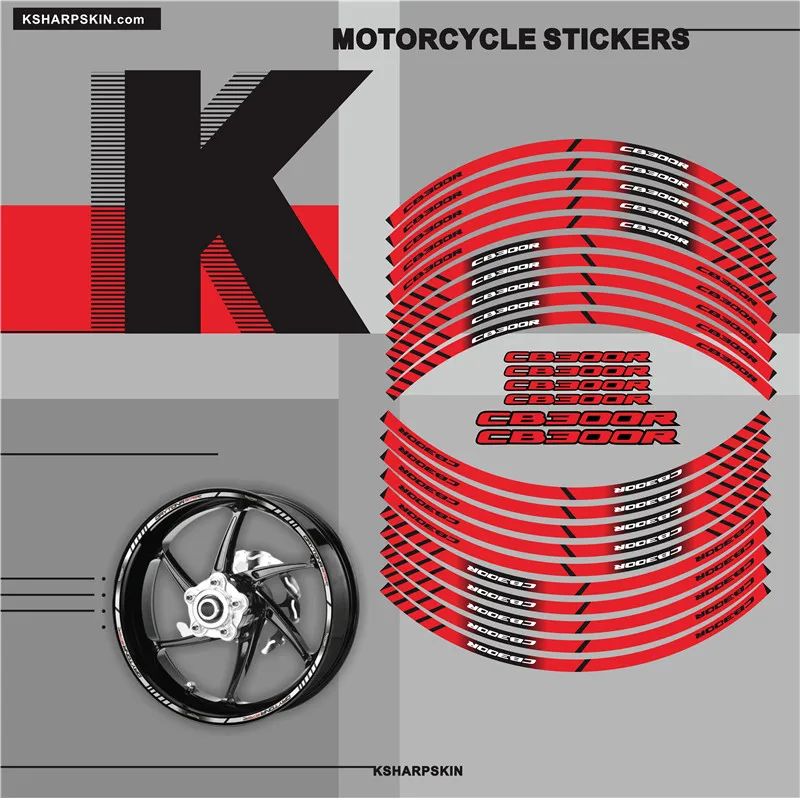 

Новые наклейки для мотоциклов HONDA CB300R