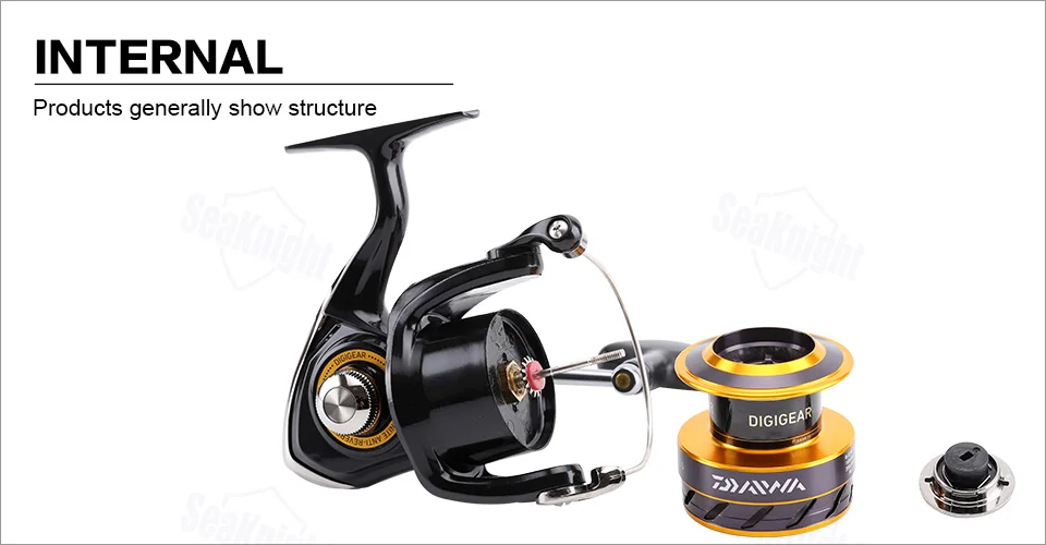 Оригинальная спиннинговая Рыболовная катушка DAIWA Mission CS 2000S 2500S 3000S 4000S 3+ 1BB 5,3: 1 Катушка для ловли карпа в соленой воде