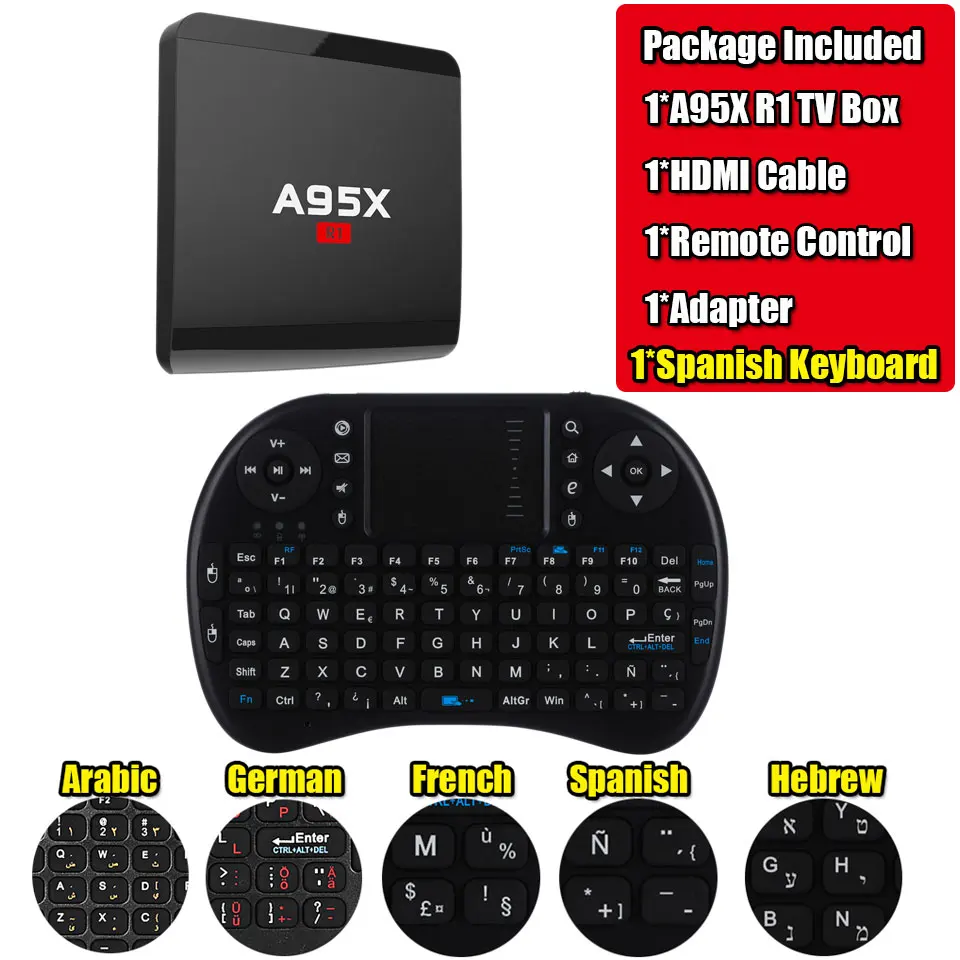 A95X-R1-Smart-Android-TV-Box-Plus-Spanish-Keyboard