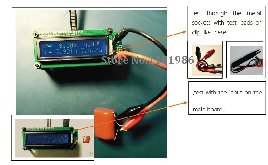 Aimometer/Bside ESR01 LCR измеритель ESR конденсатор емкости тестер Измеритель сопротивления индуктивность мультиметр USB питание/DC 5 В