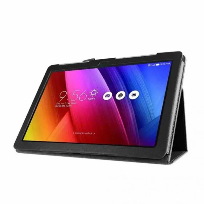 فليب غطاء القضية حامل ل asus zenpad 10 Z300C خمر أسلوب الحالات قرص واقية قذيفة الجلد